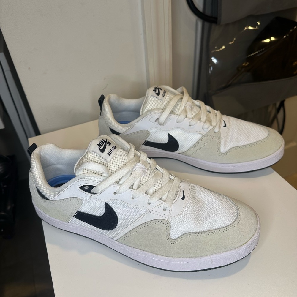 Men’s NIKE SB ALLEYOOP white trainers